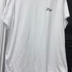 Pink White T-Shirt